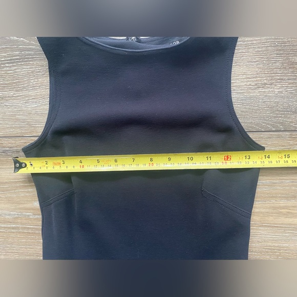 Jacob Blue Sheath Midi Dress Sleeveless Scoop Neck/ woman’s size 3/4 - Picture 13 of 15